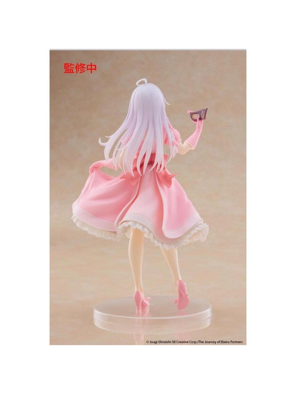 Taito The Journey of Elaina Figure Masquerade pink dress figure US Seller - Picture 2 of 8